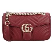 Gucci Laeder gucci-vskor Red, Dam