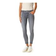 Le Temps Des Cerises Plumping Effect Slim Fit Jeans Gray, Dam