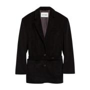 IVY OAK Jacqueline BEA Blazer Black, Dam