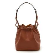 Louis Vuitton Vintage Pre-owned Laeder axelremsvskor Brown, Dam