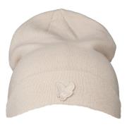 Lyle & Scott Tonal Eagle Beanie Mössa Beige Beige, Herr