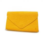 Louis Vuitton Vintage Pre-owned Tyg louis-vuitton-vskor Yellow, Dam