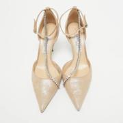 Jimmy Choo Pre-owned Pre-owned Mocka klackskor Beige, Dam