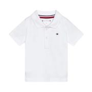 Tommy Hilfiger Baby Flag Polo Vit White, Herr