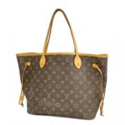 Louis Vuitton Vintage Pre-owned Tyg louis-vuitton-vskor Brown, Dam