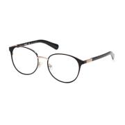 Guess Svarta Metallramar med UV-filter Black, Dam