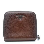 Prada Vintage Pre-owned Laeder plnbcker Brown, Dam