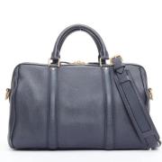 Louis Vuitton Vintage Pre-owned Laeder handvskor Blue, Dam