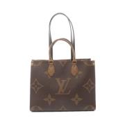 Louis Vuitton Vintage Pre-owned Laeder handvskor Beige, Dam