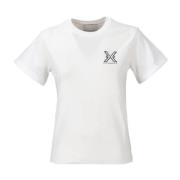 John Richmond Logotyp T-shirt för kvinnor White, Dam