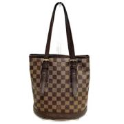 Louis Vuitton Vintage Pre-owned Canvas louis-vuitton-vskor Brown, Dam