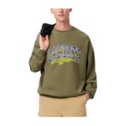 Lacoste Ikonisk Krokodiltryck Sweatshirt Green, Herr