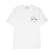 MC2 Saint Barth Vita T-shirts och Polos med Fronttryck White, Herr