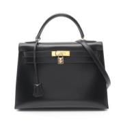 Hermès Vintage Pre-owned Tyg handvskor Black, Dam