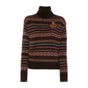 Ralph Lauren Brun Lauren Tröjor Multicolor, Dam