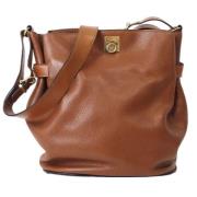 Celine Vintage Pre-owned Laeder celine-vskor Brown, Dam