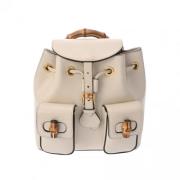 Gucci Vintage Pre-owned Laeder gucci-vskor Beige, Dam