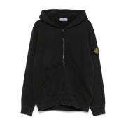 Stone Island Svart Tröja Kollektion Black, Herr