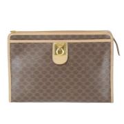 Celine Vintage Pre-owned Canvas celine-vskor Brown, Dam