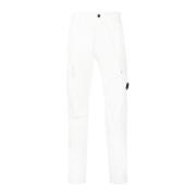 C.p. Company Cargo Stil Vita Byxor White, Herr