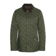 Barbour Quiltad Liddesdale Jacket Wax Stil Green, Herr