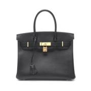 Hermès Vintage Pre-owned Tyg handvskor Black, Dam