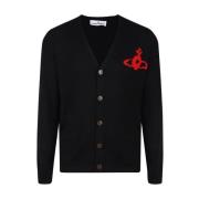 Vivienne Westwood Svart Alex Cardigan Black, Dam