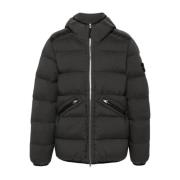 Stone Island Stiliga Stone Coats för dig Gray, Herr