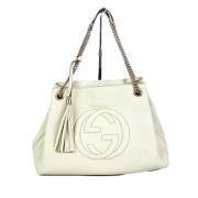 Gucci Vintage Pre-owned Tyg gucci-vskor Beige, Dam