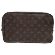 Louis Vuitton Vintage Pre-owned Canvas kuvertvskor Brown, Dam