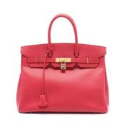 Hermès Vintage Pre-owned Tyg handvskor Red, Dam