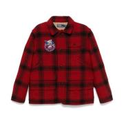 Ralph Lauren Vadderad designrock Red, Herr