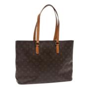 Louis Vuitton Vintage Pre-owned Canvas totevskor Brown, Dam