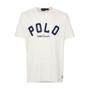 Ralph Lauren Crew Neck T-Shirt Beige, Herr