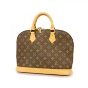 Louis Vuitton Vintage Pre-owned Tyg louis-vuitton-vskor Brown, Dam