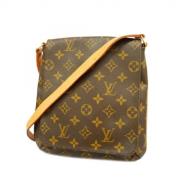 Louis Vuitton Vintage Pre-owned Tyg louis-vuitton-vskor Brown, Dam