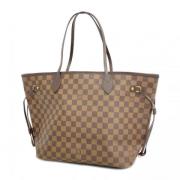 Louis Vuitton Vintage Pre-owned Tyg louis-vuitton-vskor Brown, Dam