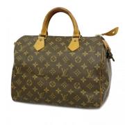 Louis Vuitton Vintage Pre-owned Tyg louis-vuitton-vskor Brown, Dam