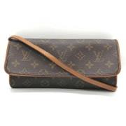 Louis Vuitton Vintage Pre-owned Canvas louis-vuitton-vskor Brown, Dam