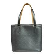 Louis Vuitton Vintage Pre-owned Tyg louis-vuitton-vskor Black, Dam