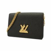 Louis Vuitton Vintage Pre-owned Tyg louis-vuitton-vskor Black, Dam