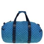 Louis Vuitton Vintage Pre-owned Canvas resvskor Blue, Dam