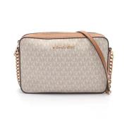 Michael Kors Pre-owned Pre-owned Plast axelremsvskor White, Dam