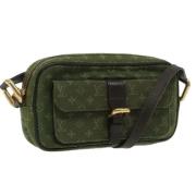 Louis Vuitton Vintage Pre-owned Canvas louis-vuitton-vskor Green, Dam