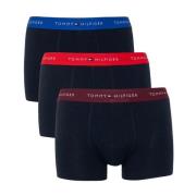 Tommy Hilfiger Bomull Stretch Boxers Pack Blue, Herr