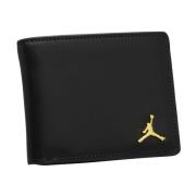 Jordan Svart Bifold Plånbok med Jumpman Logo Black, Herr