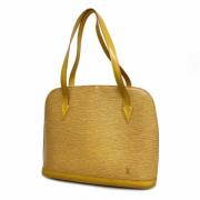 Louis Vuitton Vintage Pre-owned Tyg louis-vuitton-vskor Yellow, Dam