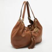 Michael Kors Pre-owned Pre-owned Laeder axelremsvskor Brown, Dam