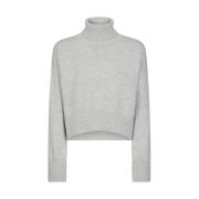 Dondup Stiliga Sweaters för varje tillfälle Gray, Dam