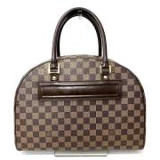 Louis Vuitton Vintage Pre-owned Canvas handvskor Brown, Dam